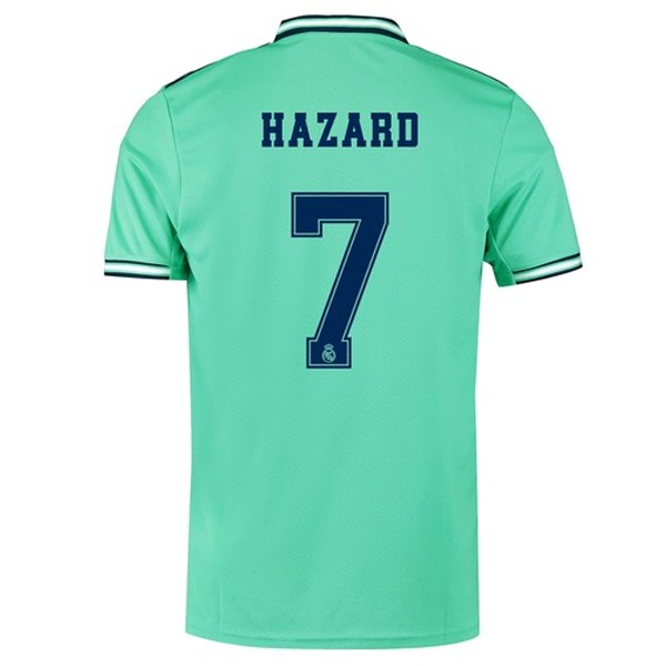 Maillot Football Real Madrid NO.7 Hazard Third 2019-20 Vert